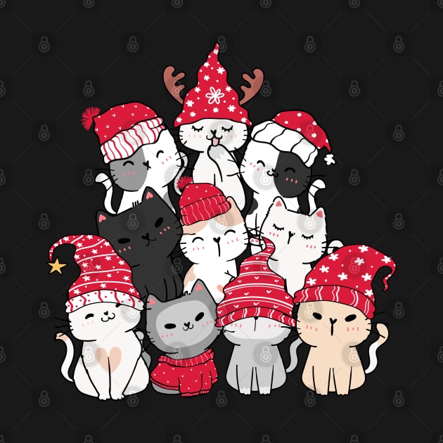 Merry Catmas Christmas Cat Tree by VisionDesigner