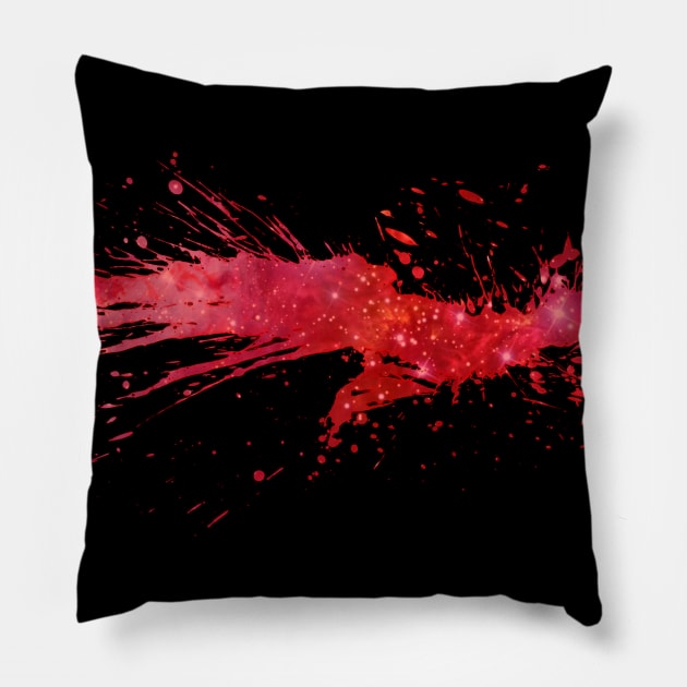 Blood Train Pillow by stingi