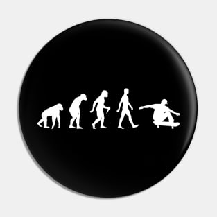 Skateboard - Evolution - Skating - Skater Pin