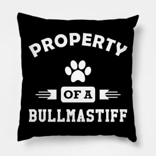 Bullmastiff - Property of a bullmastiff Pillow