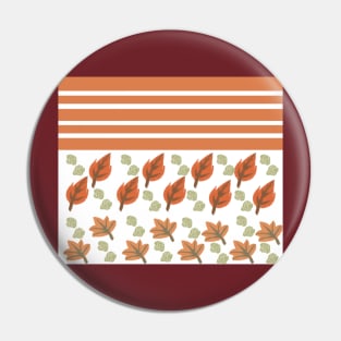 autumn leaf stripes Pin