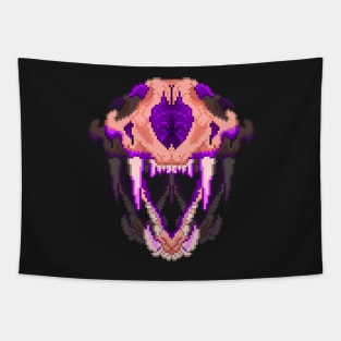 Digital Lion Tapestry