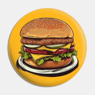 Burger Pin