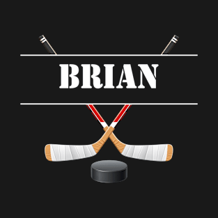 Brian Birthday Hockey T-Shirt