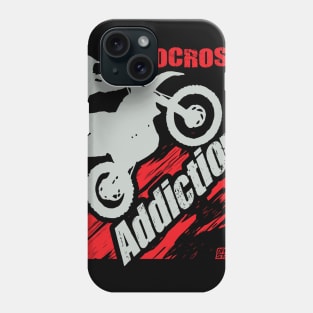 MOTOCROSS ADDICTION Phone Case