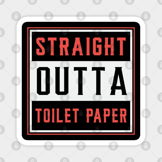 Toilet Paper Prepper Survival Bog Paper Gift Magnet by T-Shirt.CONCEPTS