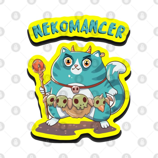 NekoMancer Art by komplenan