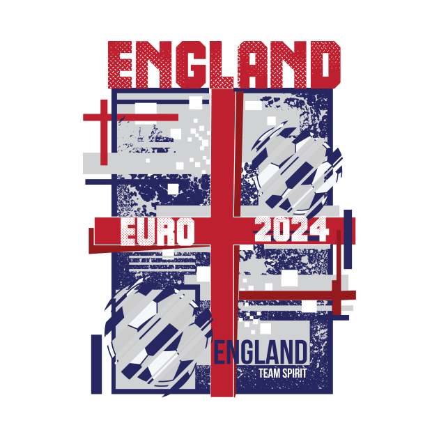 England Football Fan Memorabilia 2024 by CGD