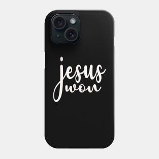 Funny Jesus won Phone Case