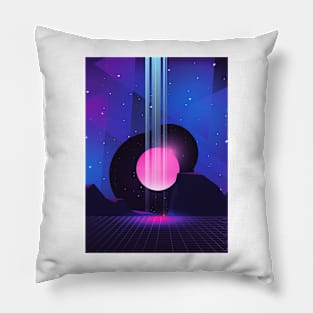 Vaporwave Reality Pillow