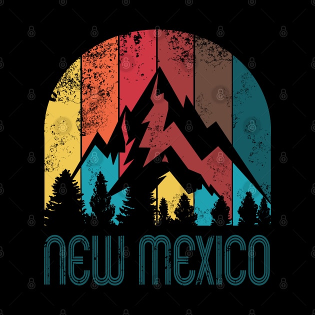 Retro New Mexico Design for Men Women and Kids by HopeandHobby