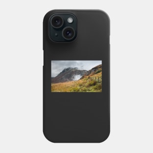 Loft Crag and Pike of Stickle Phone Case