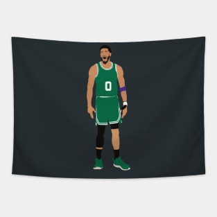 J. Tatum 0 Boston Celtics Tapestry