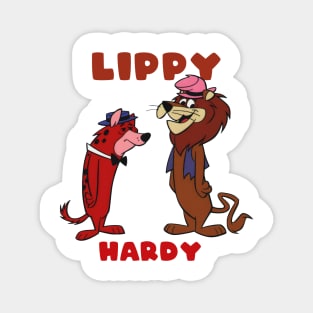 Lippy the lion and Hardy Har Har Magnet