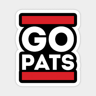 Go Pats Magnet