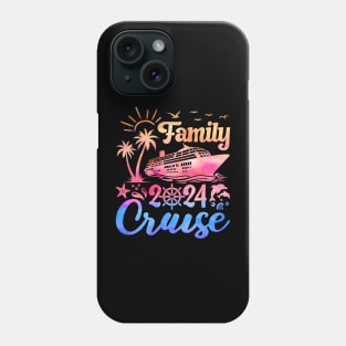 Family Cruise 2024 Vacation Trip Phone Case