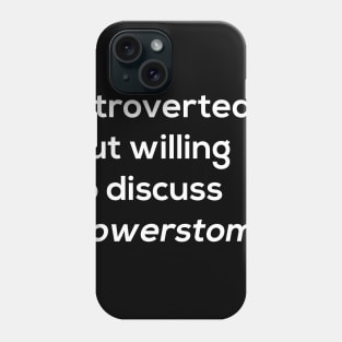 Introverted Powerstomp Phone Case