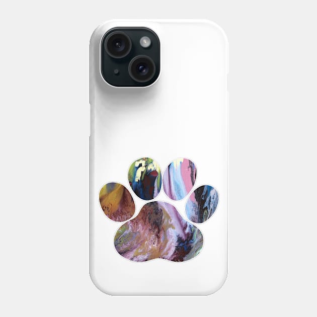 Dog Paw Phone Case by BittenByErmines