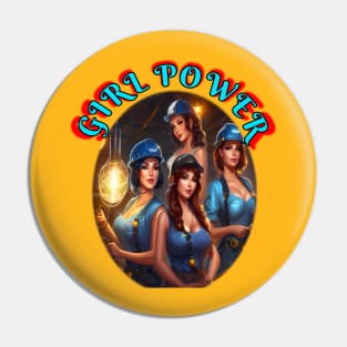 Girl Power Pin