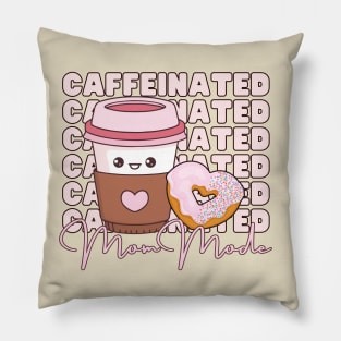 Caffeinated Mom Mode Pillow