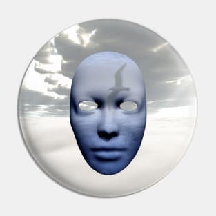 Mask in cloudy sky Pin