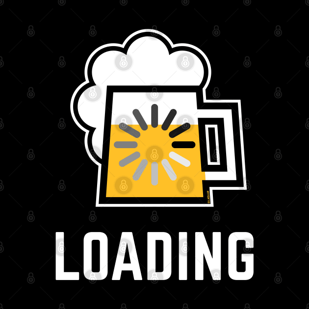 Beer Loading (Drinking In Progress / Negative / |) by MrFaulbaum