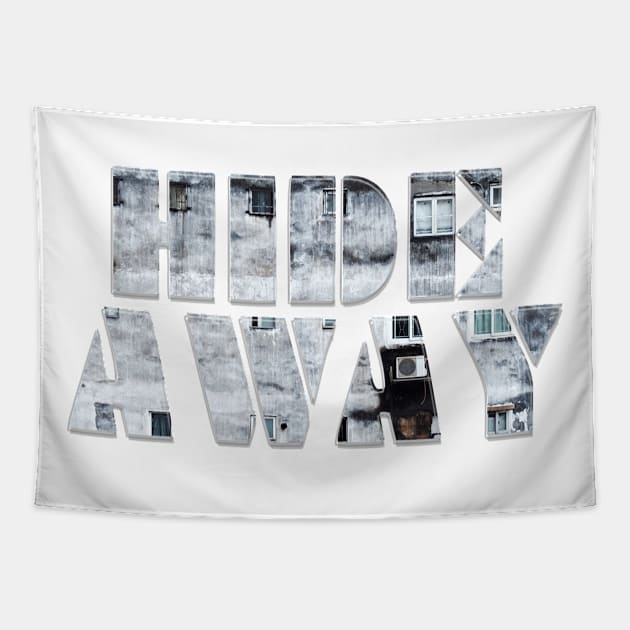 HIDE AWAY Tapestry by afternoontees