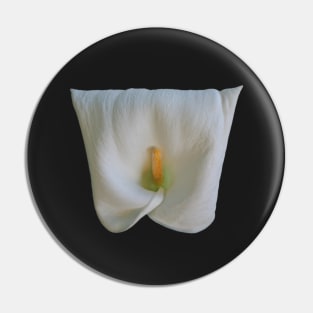 Square Shaped Calla Lily Flower Pin