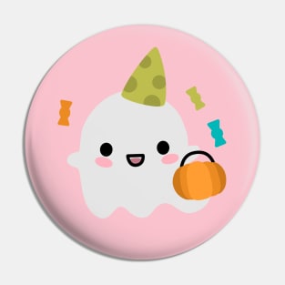 Candy Ghost Pin