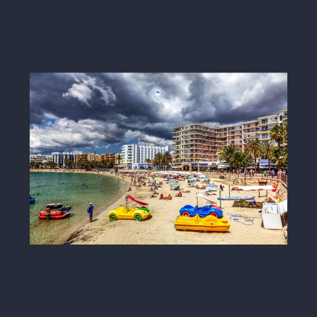 Santa Eulalia Beach, Ibiza by tommysphotos