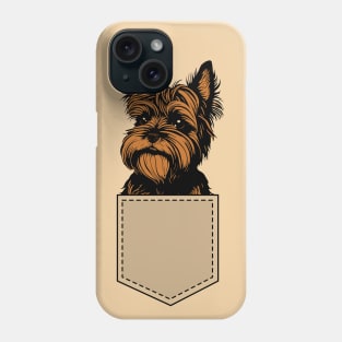 Here is my yorkie Phone Case