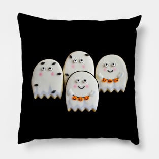 Cute Spooky Halloween Ghost Cookies Pillow