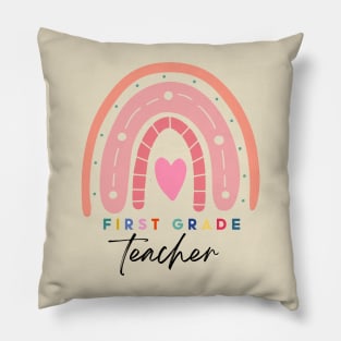 First Grade Teacher Pillow