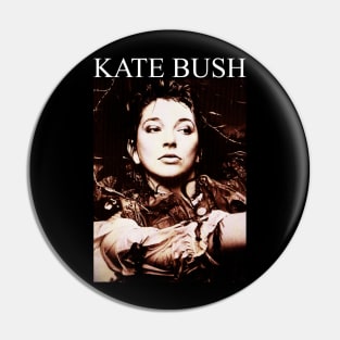 Vintage Kate Bush Retro 80s 90s Pin