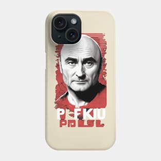 phil collins // vektor art design v6 Phone Case