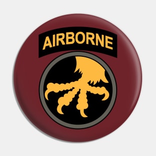 17th Airborne Division Pin