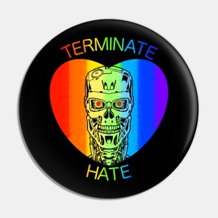 Terminate Hate Pin