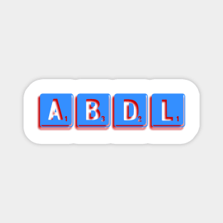 ABDL - Scrabble Magnet