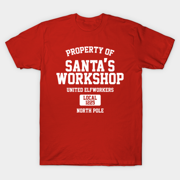 Santas workshop Funny Christmas Elf - Christmas Elf - T-Shirt
