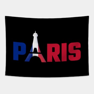 Paris with Eiffel Tower Tapestry