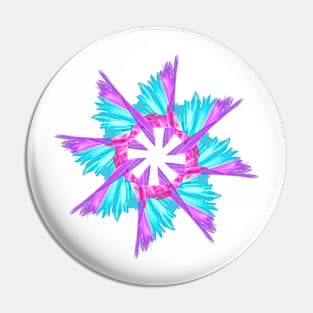 Violet Star Pin