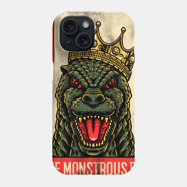 the monstrous big Phone Case by sober artwerk