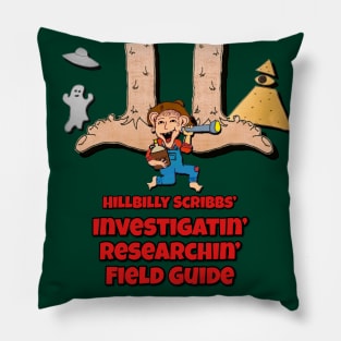 Investigatin Researchin Field Guide Pillow