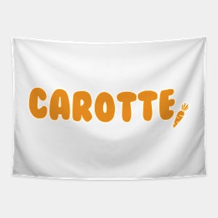 Carotte - for carrot lovers and francophiles Tapestry