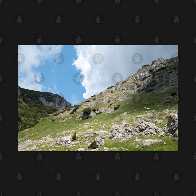 View from Bucegi mountains, Romania, Bucegi National Park by NxtArt