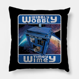 Timey Wimey Pillow