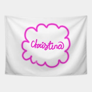 Christina. Female name. Tapestry