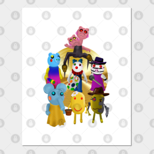 Roblox Piggy Posters And Art Prints Teepublic