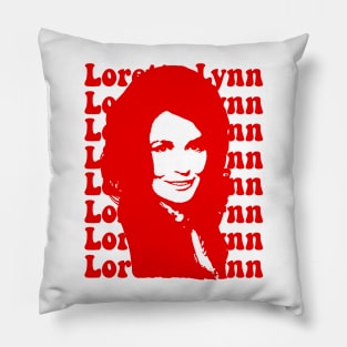 loretta lynn Pillow