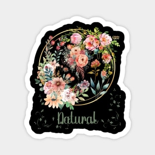 Floral Pattern, Nature Design Magnet